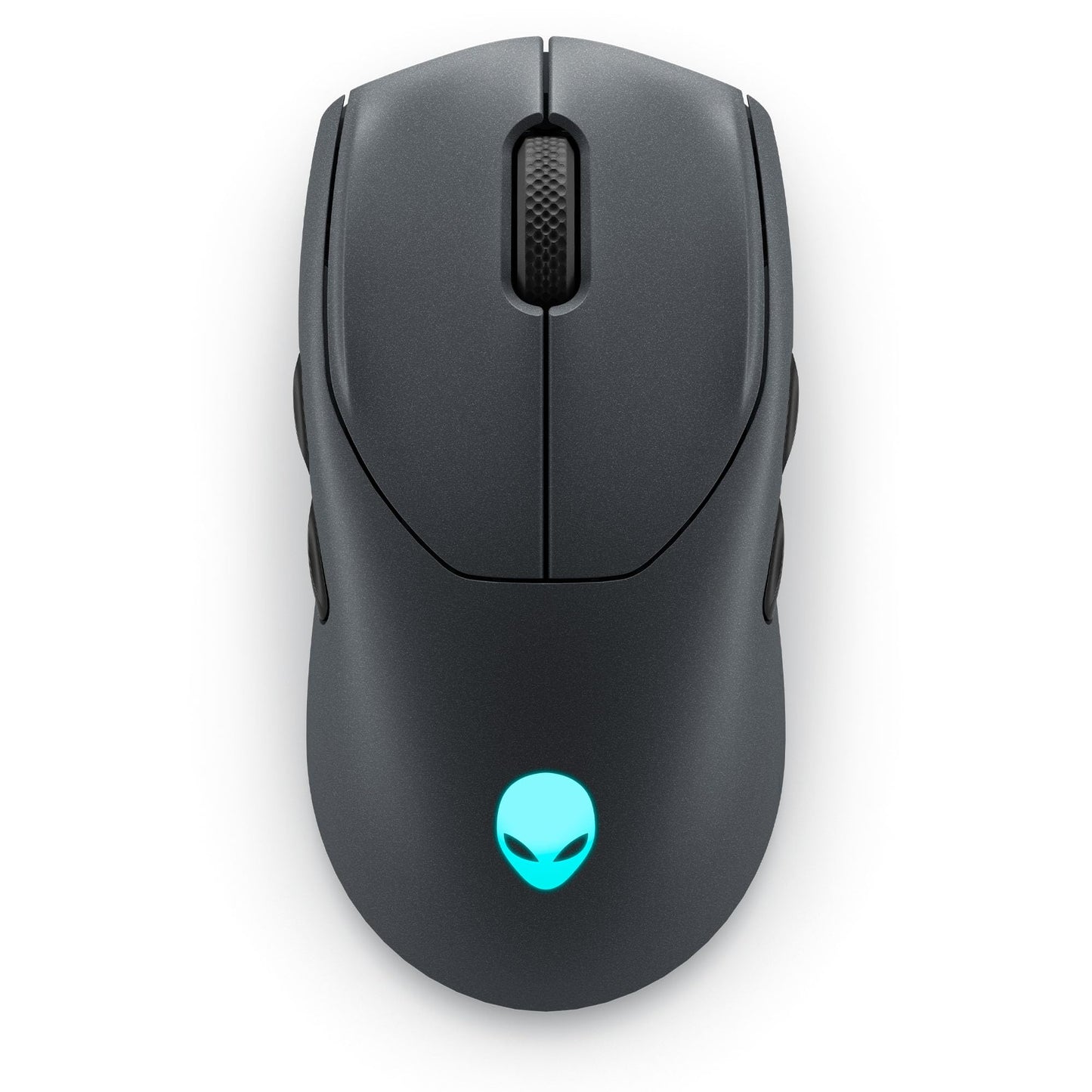 Alienware AW720M Tri-Mode Wireless Gaming Mouse - 2.4GHz Wireless Bluetooth 5.1 26 000 DPI 8-Fully Programmable Buttons Magnetic Snap Charging Adapter USB-A to USB-C Cable - Dark Side of The Moon