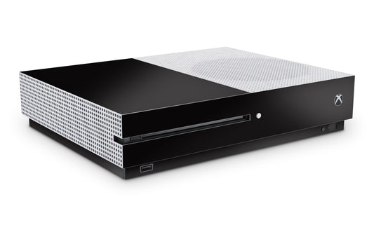 giZmoZ n gadgetZ GNG Console Skin Decal Sticker for Xbox One S + 2 Controller Skins - Black