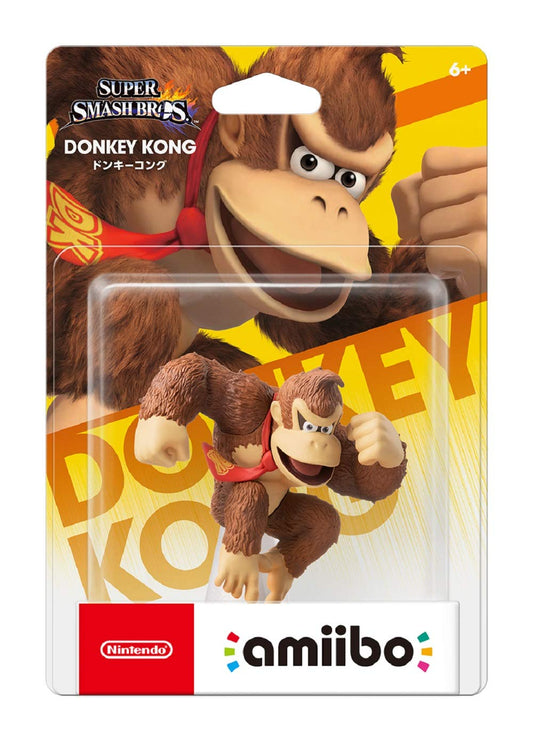 Nintendo Donkey Kong amiibo - Japan Import, Super Smash Bros Series, Model OMEL-EZ-PN-6713513, Color: Donkey Kong