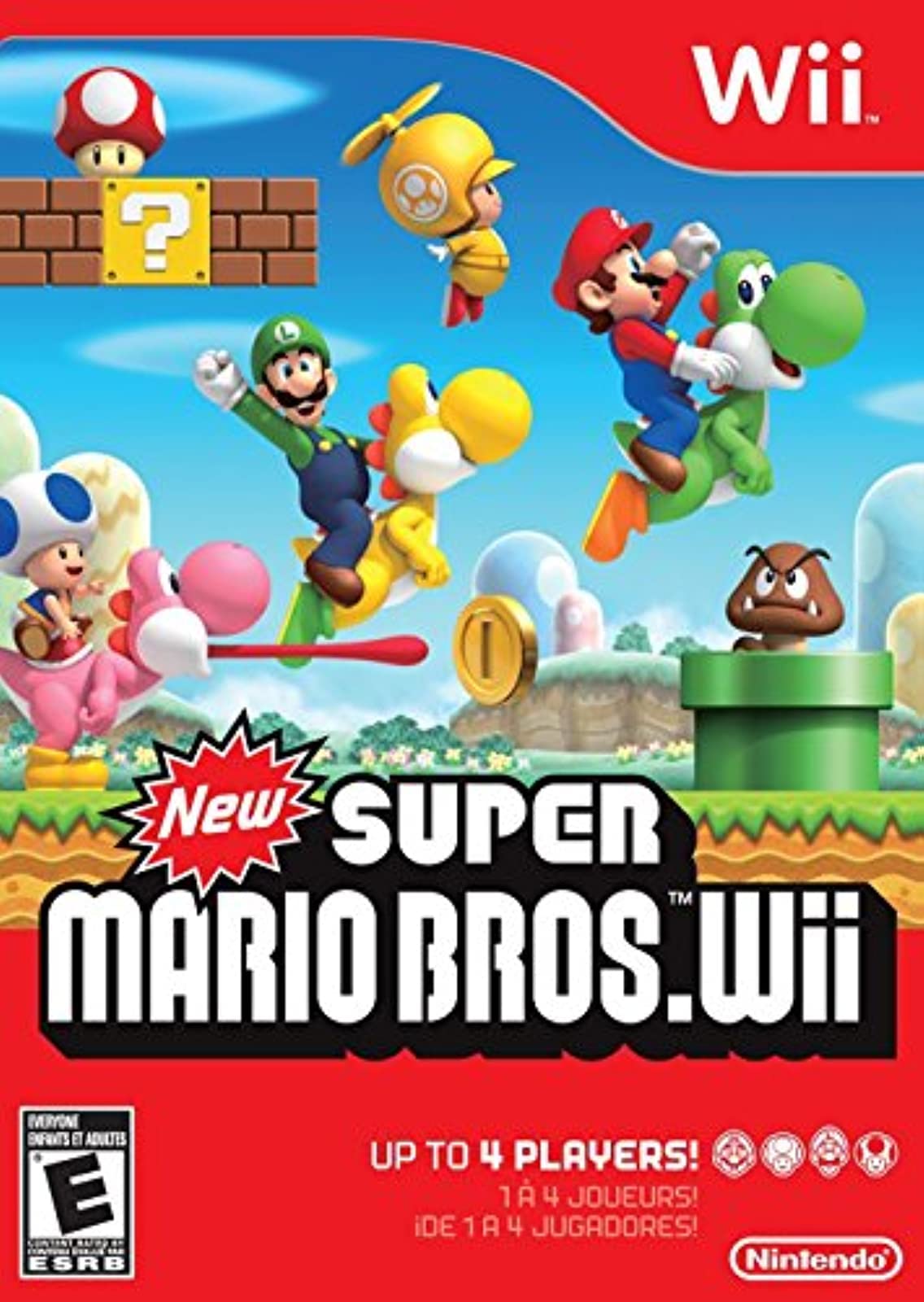 Nintendo New Super Mario Bros - Wii World Edition (Original Version) Model 43224-6872