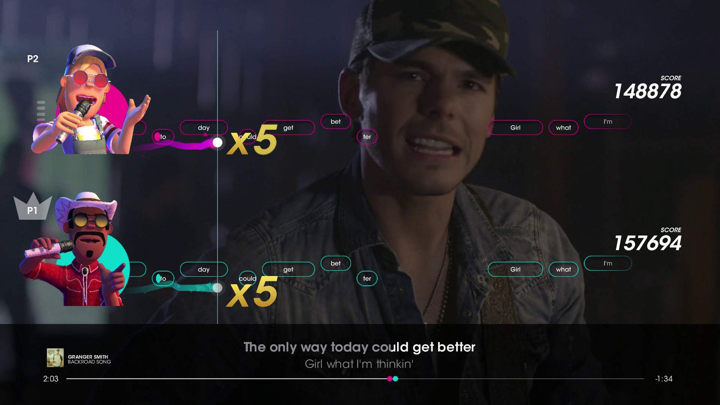 Deep Silver Let's Sing Country - PlayStation 4 Solo Edition, Model 16596