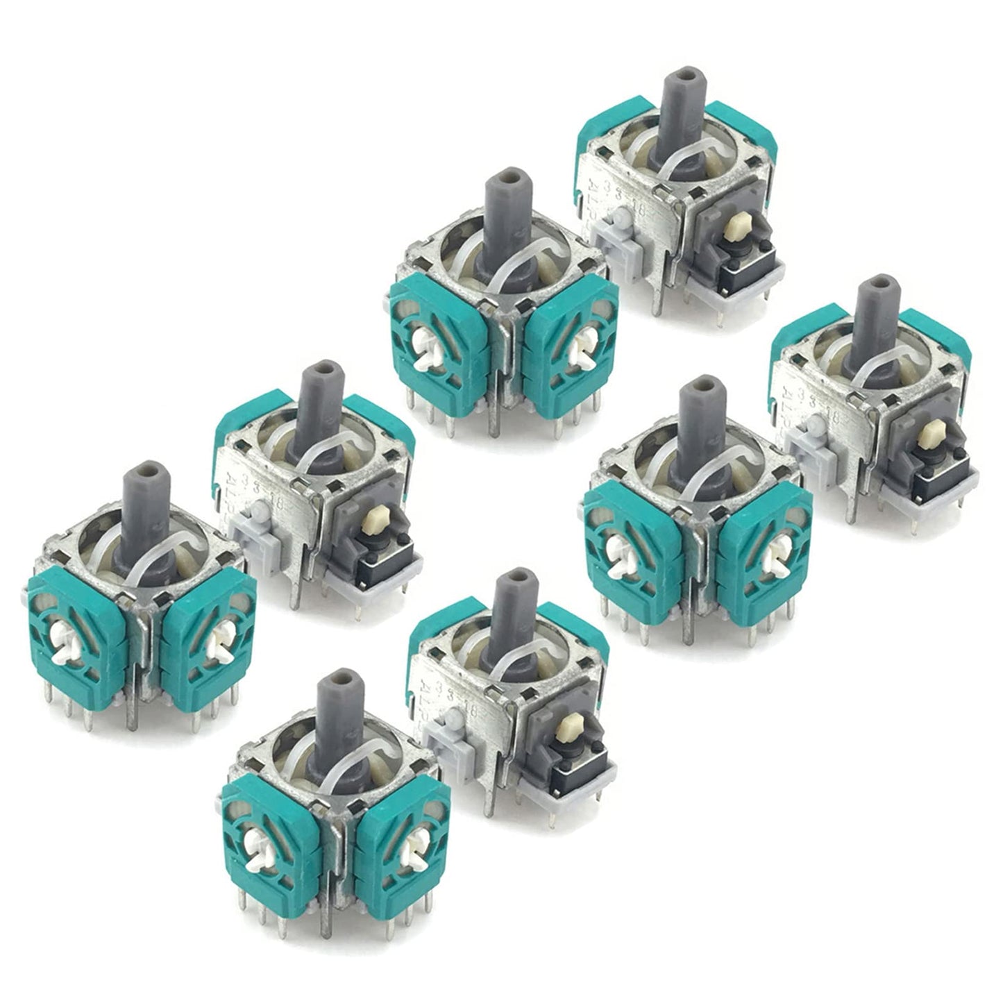 Onyehn 8pcs Controller 3D Analog Joystick Thumb Sticks Replacement Repair Parts for Xbox One/Xbox fine design Controller Also for PS4 Controller(8 Pack)