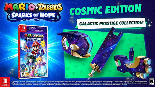 Mario + Rabbids Sparks of Hope Cosmic Edition - Adventure Game for Nintendo Switch - Includes Exclusive Content - Cognac Color