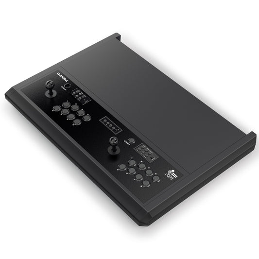 qanba 2009 Arcade Desktop Console - Silent Joystick & Buttons, 2009-2P, Black