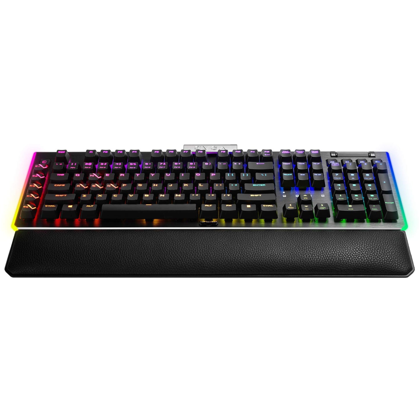 EVGA USB Z20 RGB Optical Mechanical Gaming Keyboard, Clicky Switches, Black, Model 812-W1-20US-KR