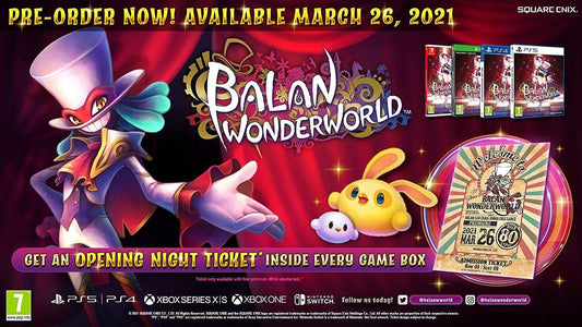 Square Enix Balan Wonderworld Game for PS5 - Model SQEA39.UK.24ST