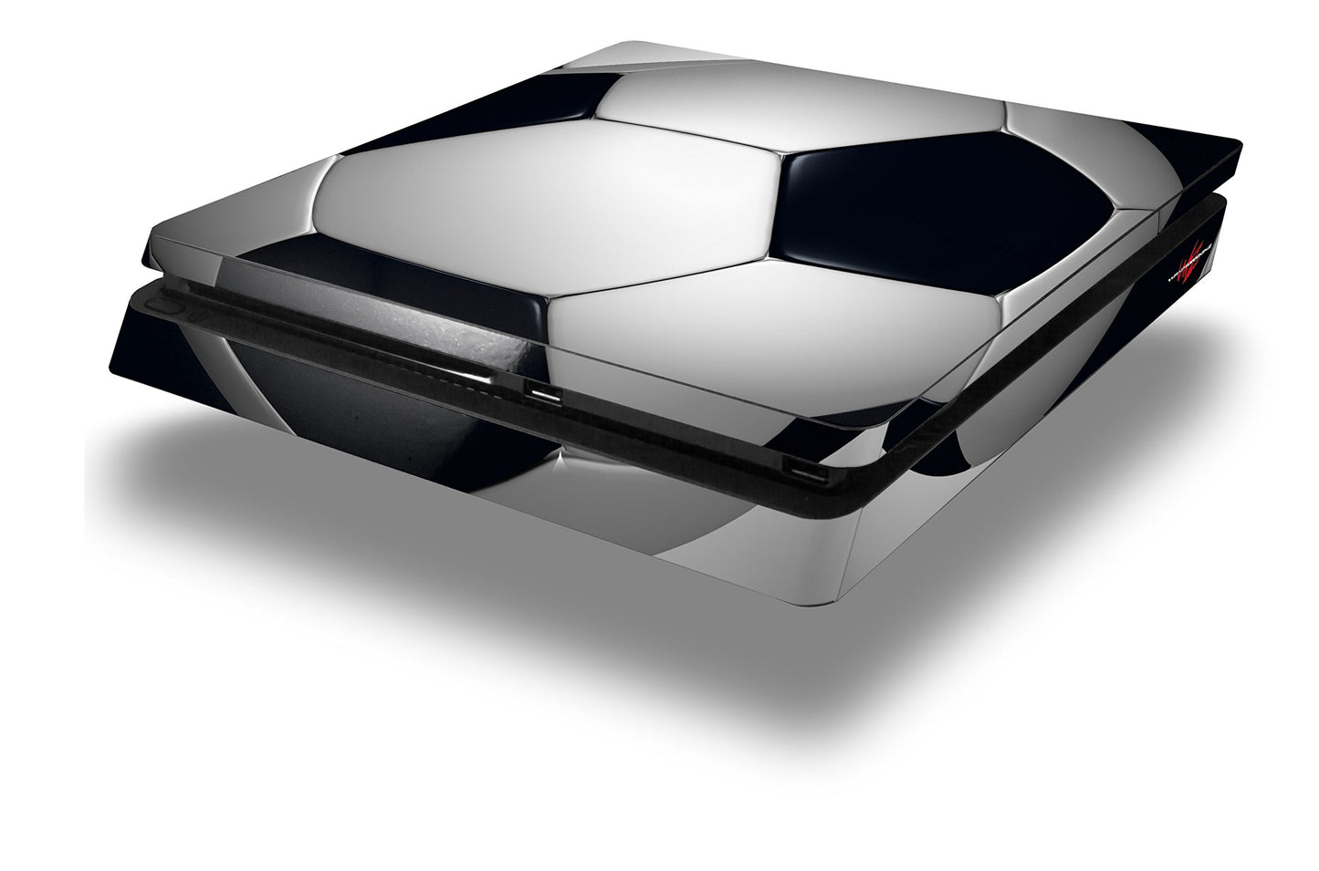 Vinyl Decal Skin Wrap compatible with Sony PlayStation 4 Slim Console Soccer Ball (PS4 NOT INCLUDED)