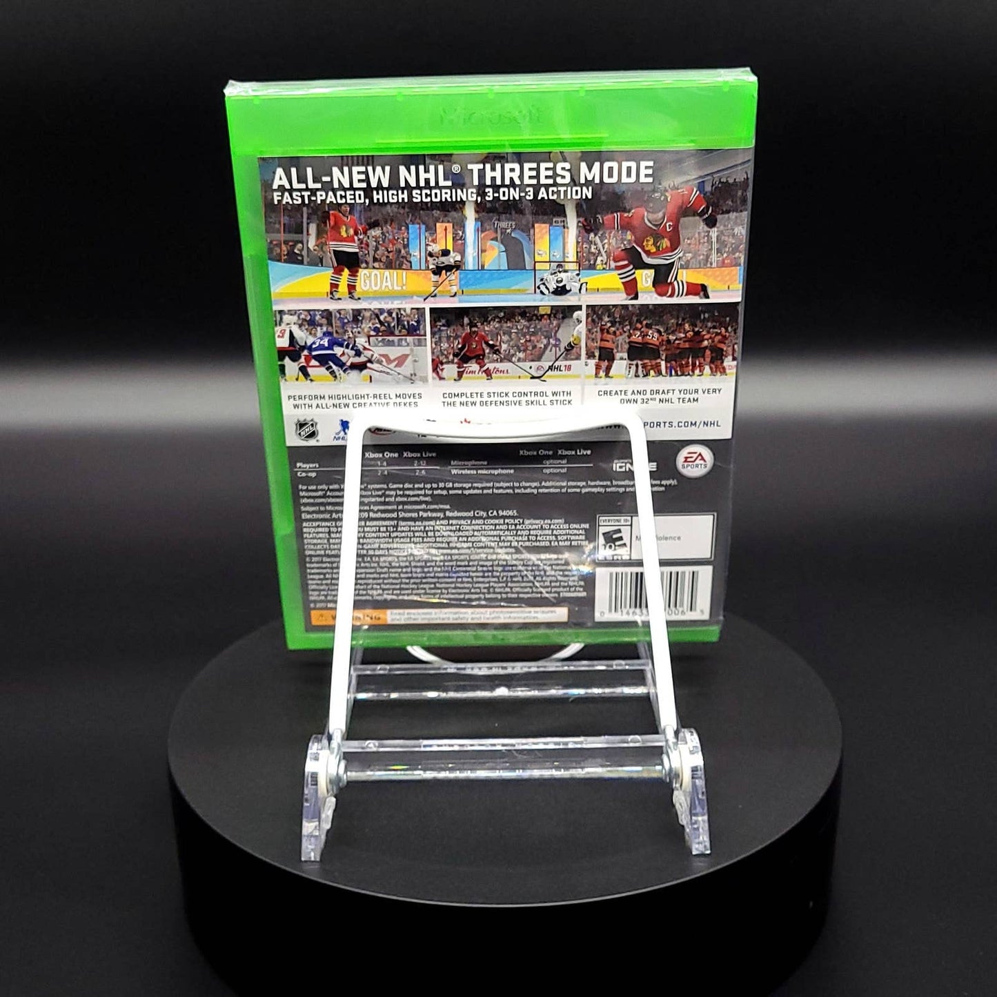 Electronic Arts NHL 18 - Xbox One, Original Version, Model 37006