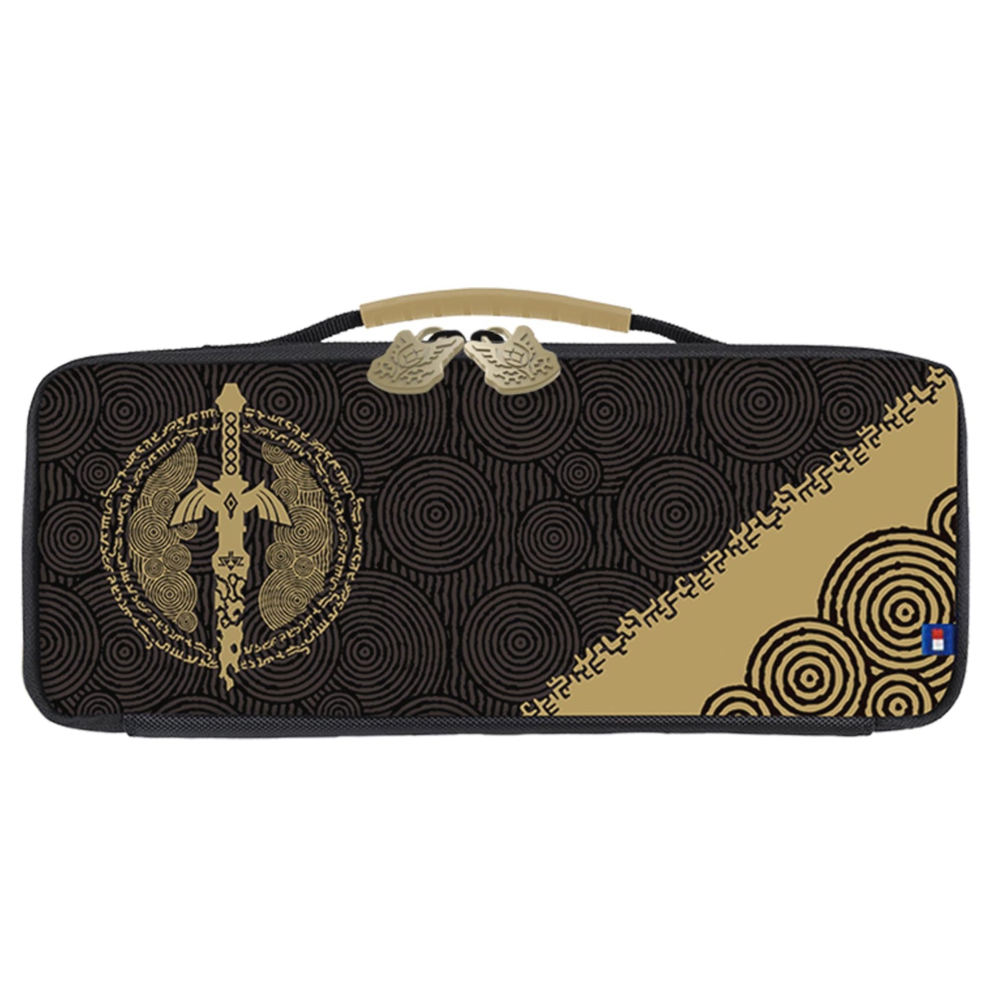 HORI Nintendo Switch Cargo Pouch (The Legend of Zelda: Tears of the Kingdom Edition) - AC Adapter and Split Pad Pro Compatible Tpartyl Case - Officially Licensed by Nintendo