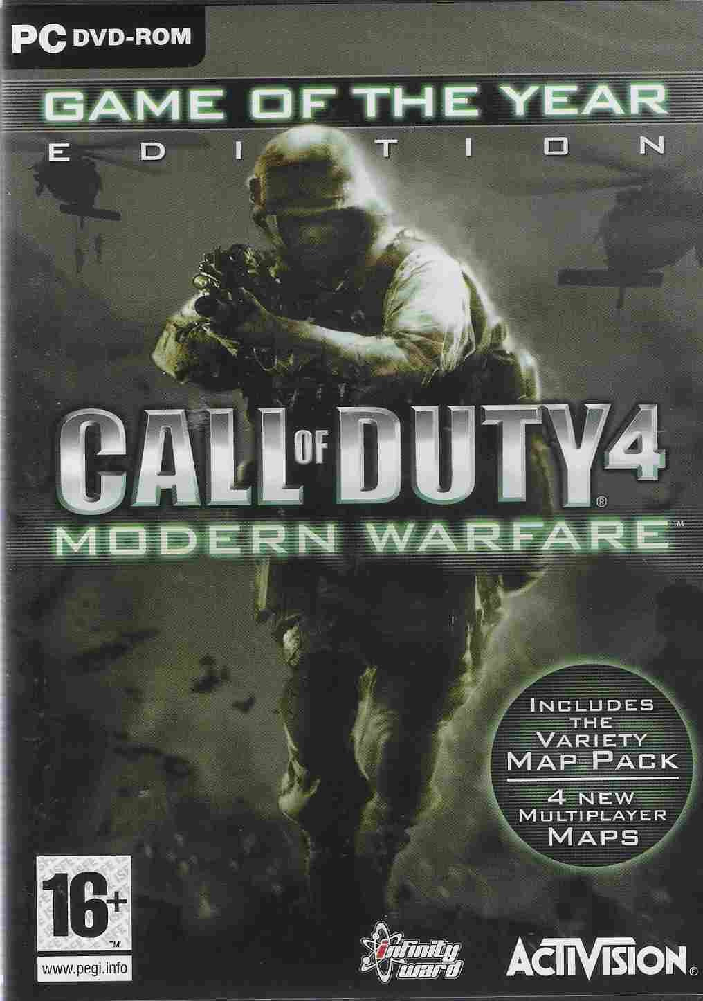 Call of Duty 4: Modern Warfare Game of the Year Edition - PC