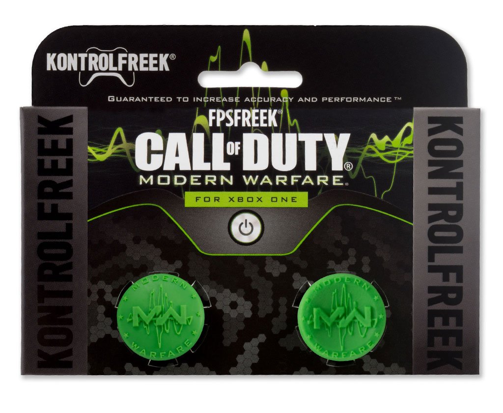 KontrolFreek FPS Freek Call of Duty Modern Warfare for Xbox One Controller | Performance Thumbsticks | 1 Low-Rise Convex, 1 High