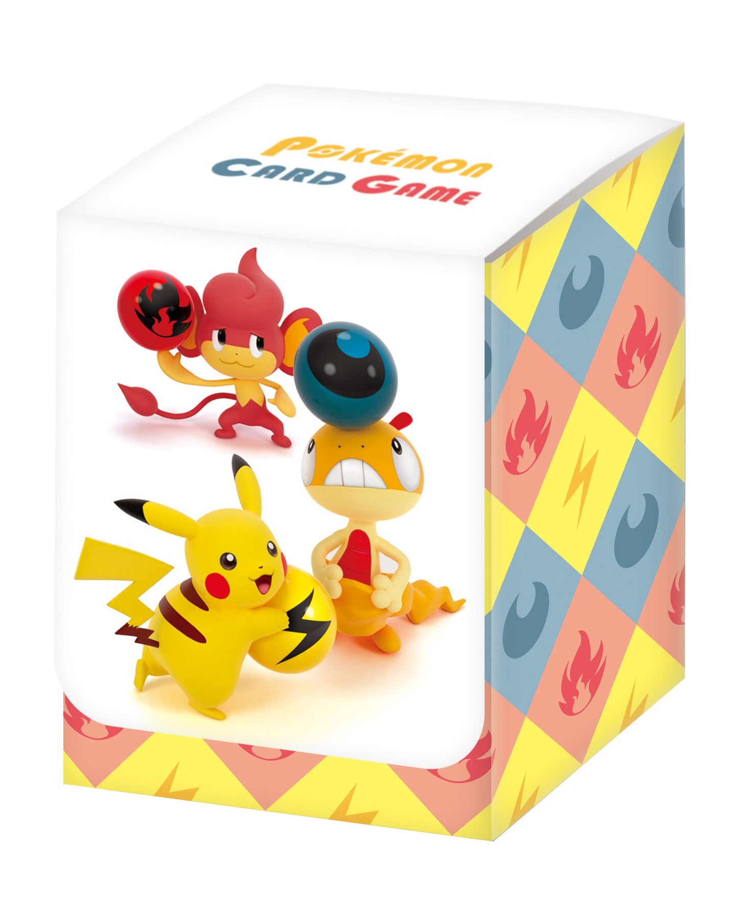 Nintendo Pokemon Black & White Pikachu, Pansear & Scraggy Deck Box