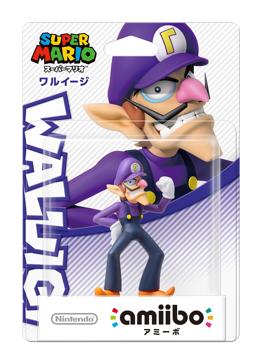 Nintendo Waluigi amiibo - Super Mario Series Figure, Model 4902370533569