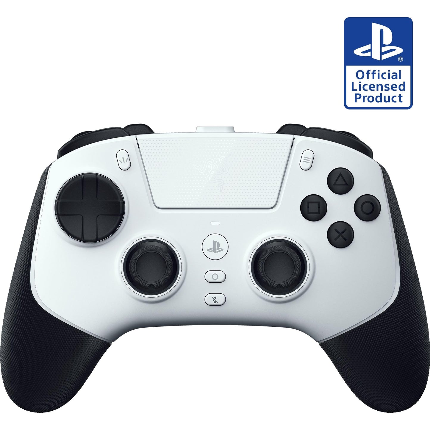 Razer Raiju V3 Pro Wireless Controller: Officially licensed for PlayStation PS5 PC - Lag-free Esports Grade Performance - 6 Remappable Buttons - Customizable TMR Thumbsticks - Fast Triggers - White