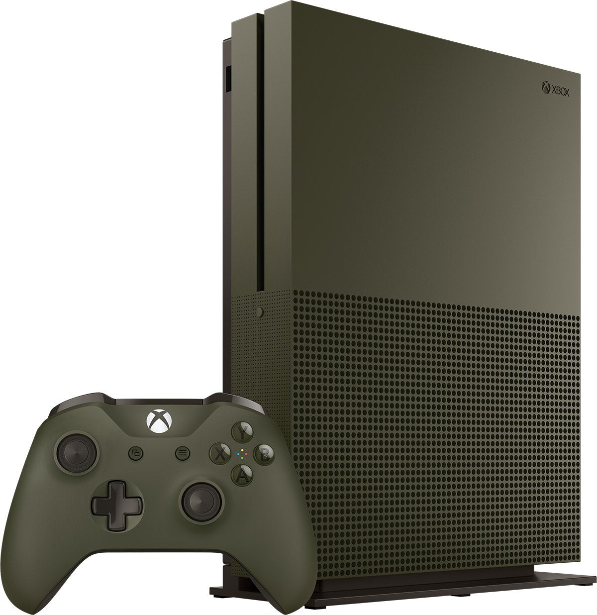 Xbox One S 1TB Console Military Green (Renewed)