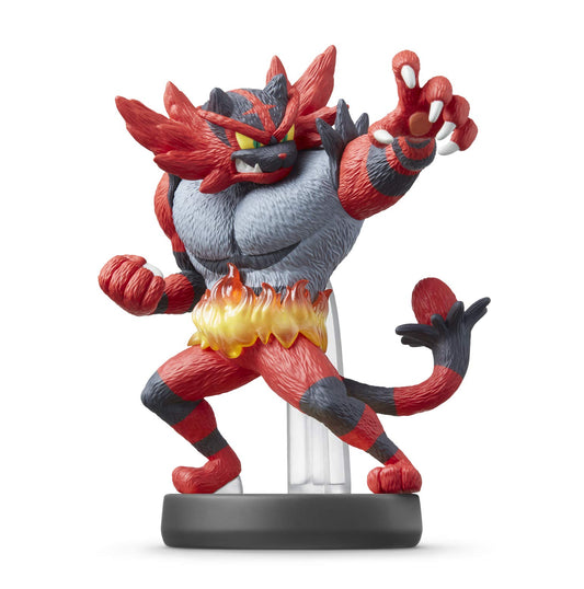 Nintendo amiibo Incineroar Figure - Multicolored, One Size, Model 10002196