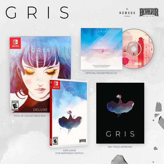 Devolver Digital GRIS: Devolver Deluxe Edition for Nintendo Switch - Engaging Adventure Game