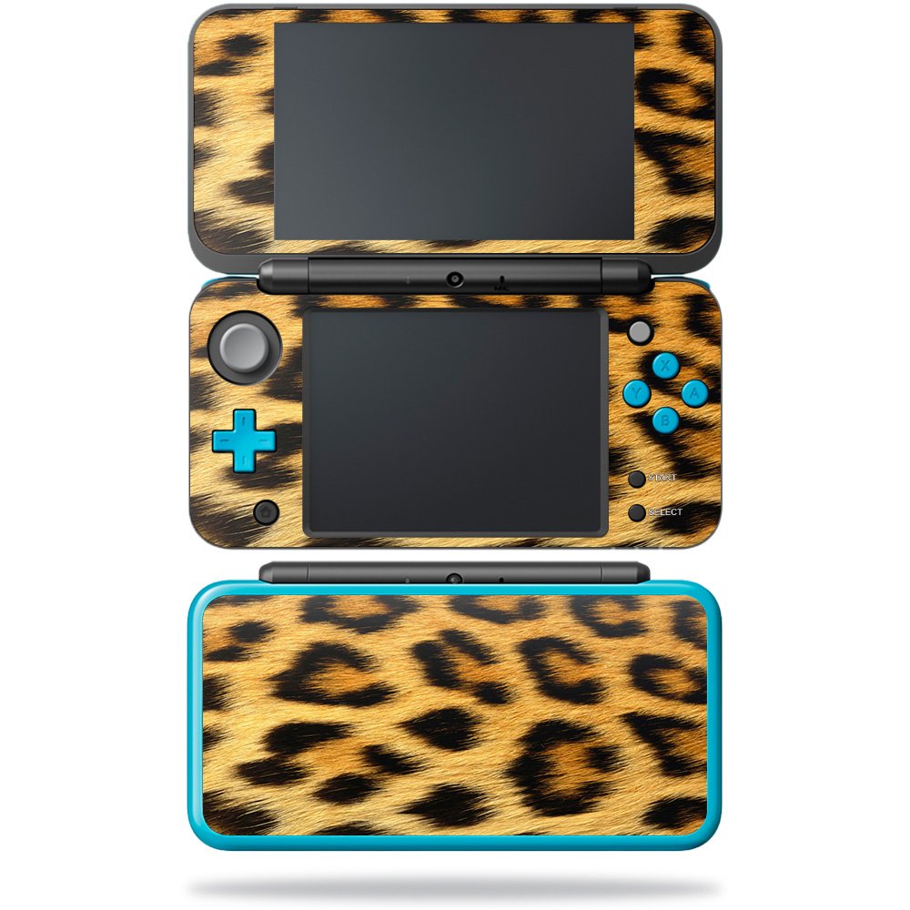 MightySkins Skin Compatible with Nintendo New 2DS XL - Cheetah | Protective, Durable, and Unique Vinyl Decal wrap Cover | Easy t