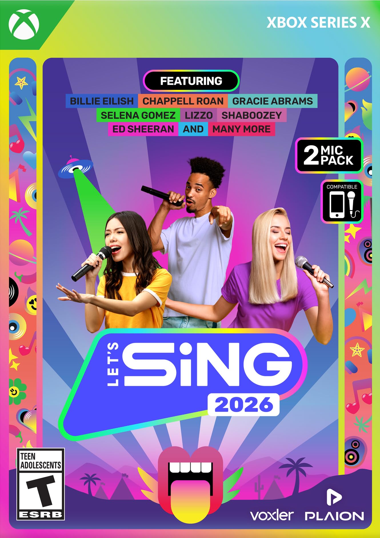 Lets Sing 2026 + 2 Mics - Xbox Series X