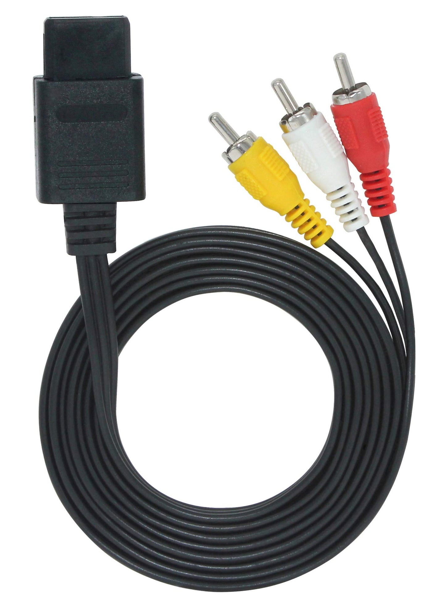 OSTENT AV Audio Video A/V TV Cable Cord for Nintendo 64 N64 GameCube NGC SNES SFC