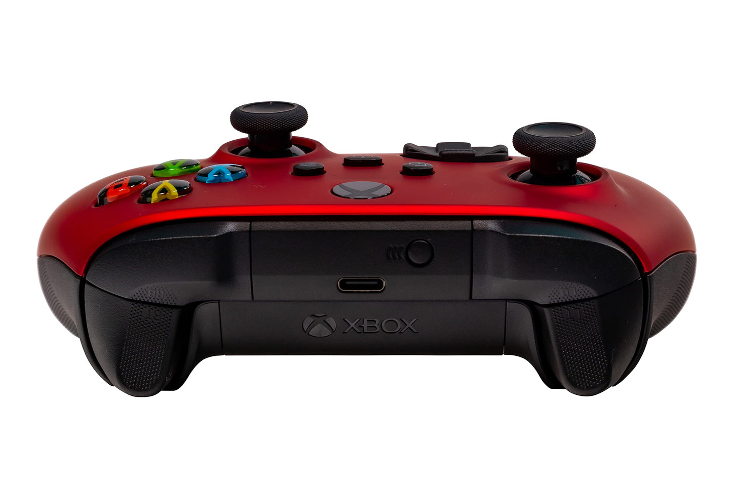 Crazy Controllerz Xbox Series X Soft Touch Controller - Metallic Red, Enhanced Grip, Compatible with Xbox One, Series X, Series S