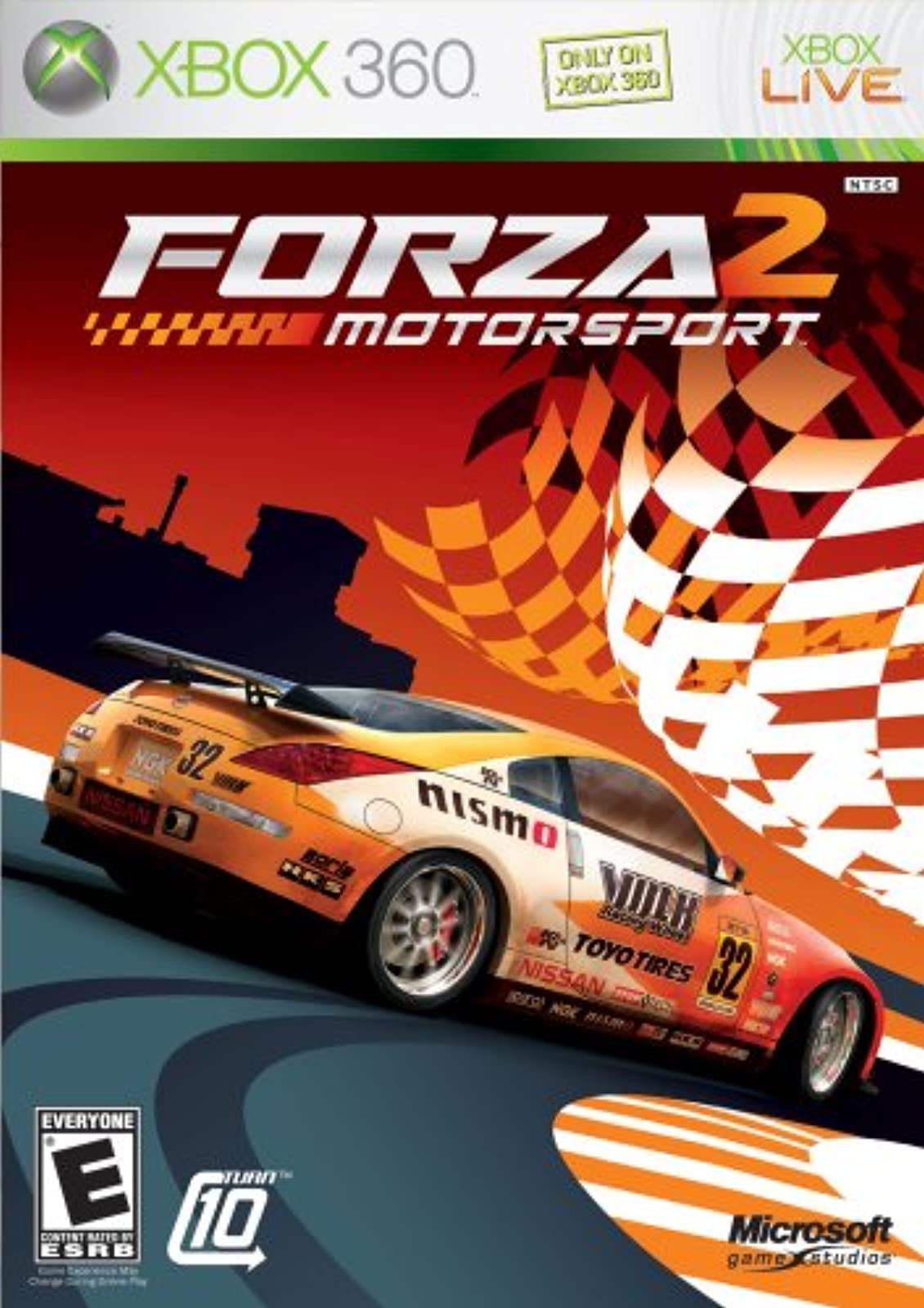 Xbox Forza Motorsport 2 - Xbox 360 Game, Model YJ0009, Racing Simulation
