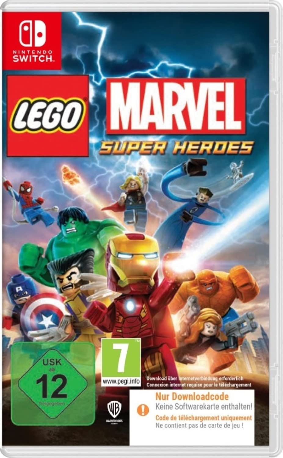 building block toy Marvel Super Heroes (Code in a Box) (Switch)