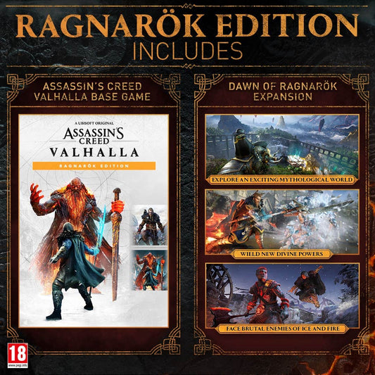 Ubisoft Assassin's Creed Valhalla: Ragnarök Edition (PS4) - Model 300124358