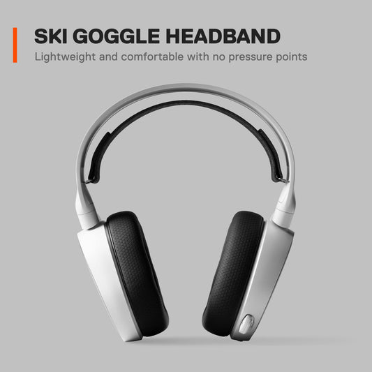 SteelSeries Arctis 3 Wired Gaming Headset for PS5/PS4/Xbox/Switch - White, Model 61499
