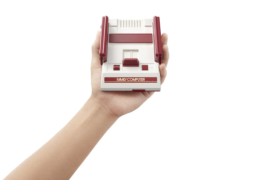 Nintendo Classic Mini Family Computer - Japanese Import - White/Red - Model 10758