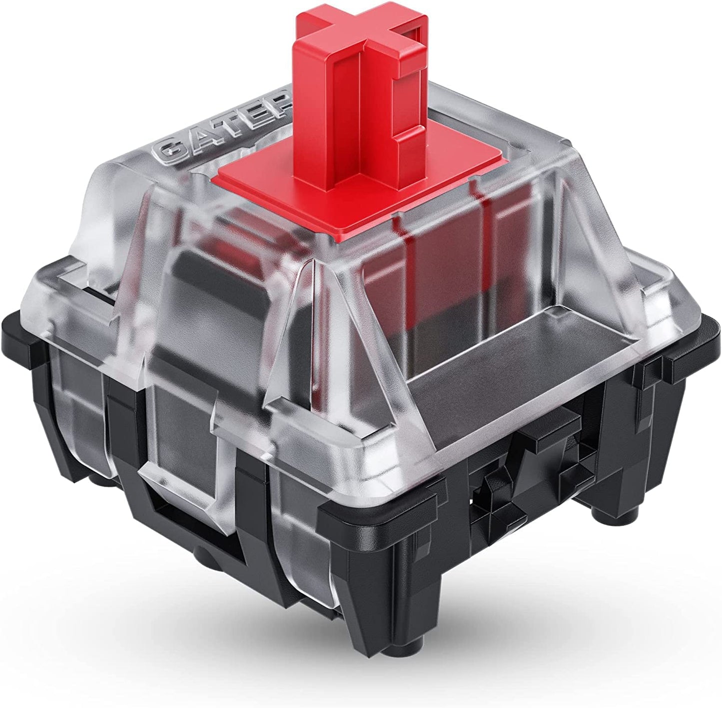 Gateron ks-15 Optical Key Switches for RGB Mechanical Gaming Keyboards | Plate Mounted (Gateron Optical Red 90 Pcs)