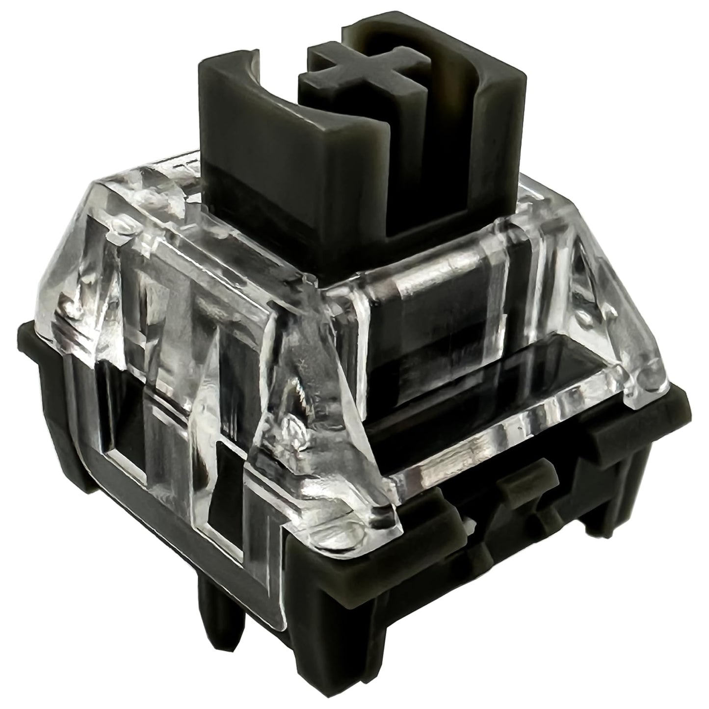 Zjmehty Kailh Midnight PRO Switches for Mechanical Gaming Keyboard 5-pin/40gf Linear/Silent Switches(Midnight Linear 72Pcs)