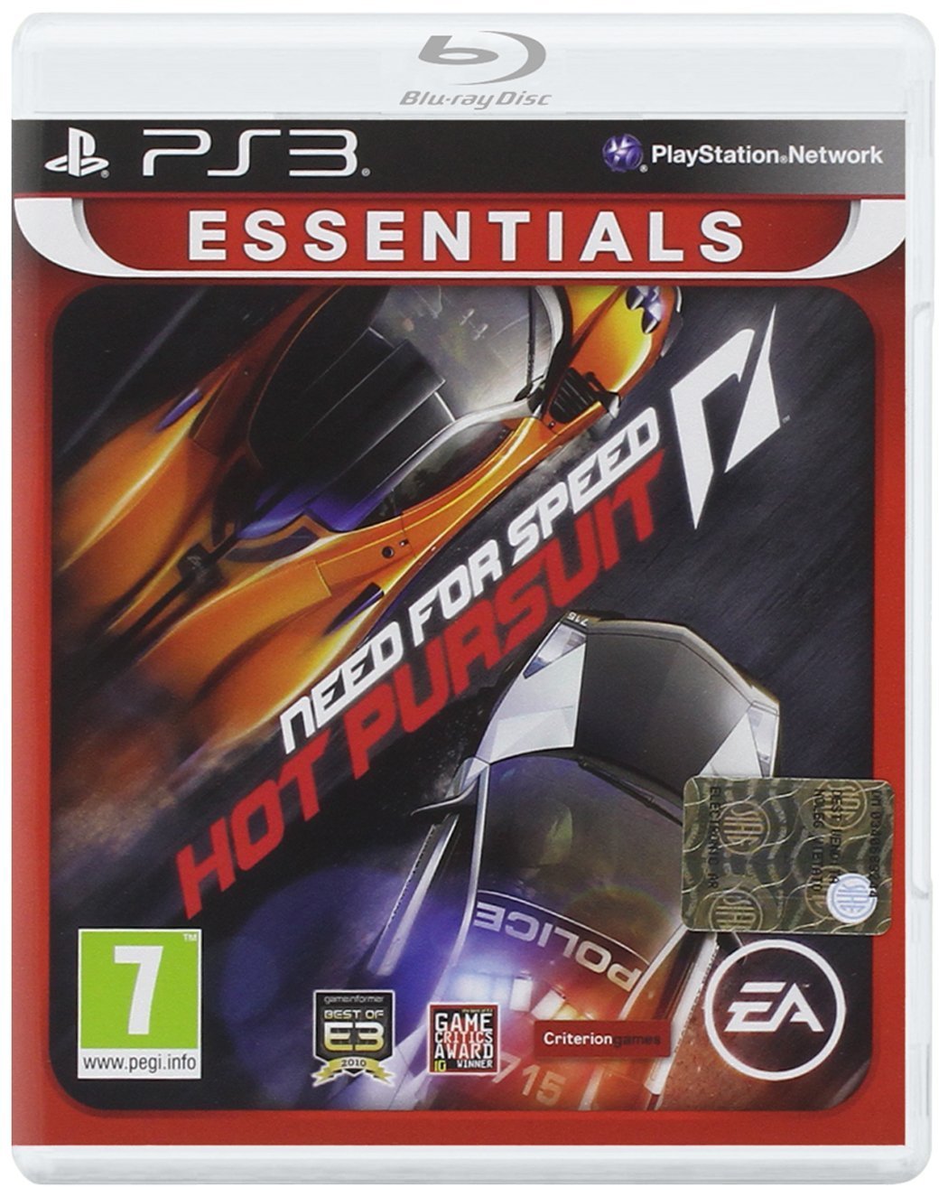 Electronic Arts Need For Speed NFS Hot Pursuit Game (PS3) - Model 20705 - Essentials Edition