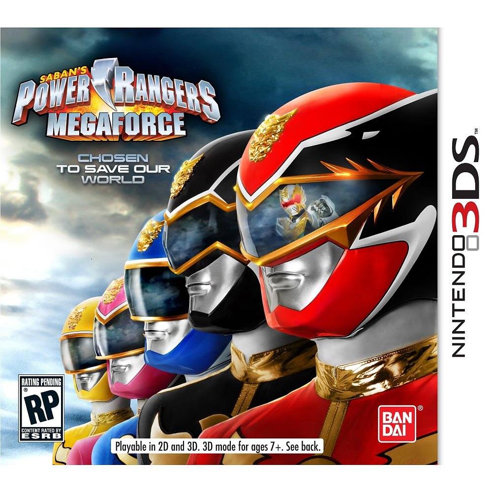 Bandai Namco Power Rangers MegaForce for Nintendo 3DS - Model 70046