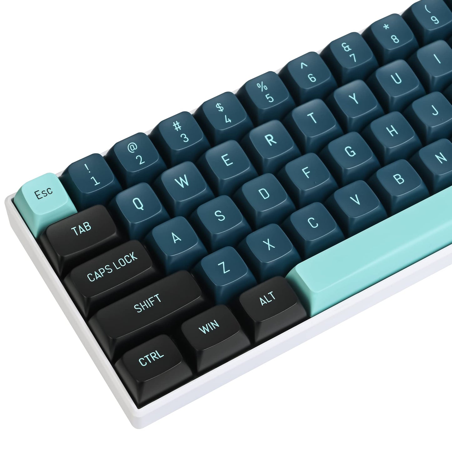 Custom Keycaps CSA Profile 160 Keys Keycaps ABS Double-Shot with ANSI Layout & ISO Layout Kit for Cherry MX Gateron Kailh TTC Holy Panda Switches (Monster)