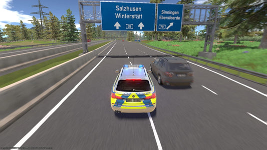 Nintendo Autobahn Police Simulator 2 Game - Model AER-AUTOPOLSW - Black Edition