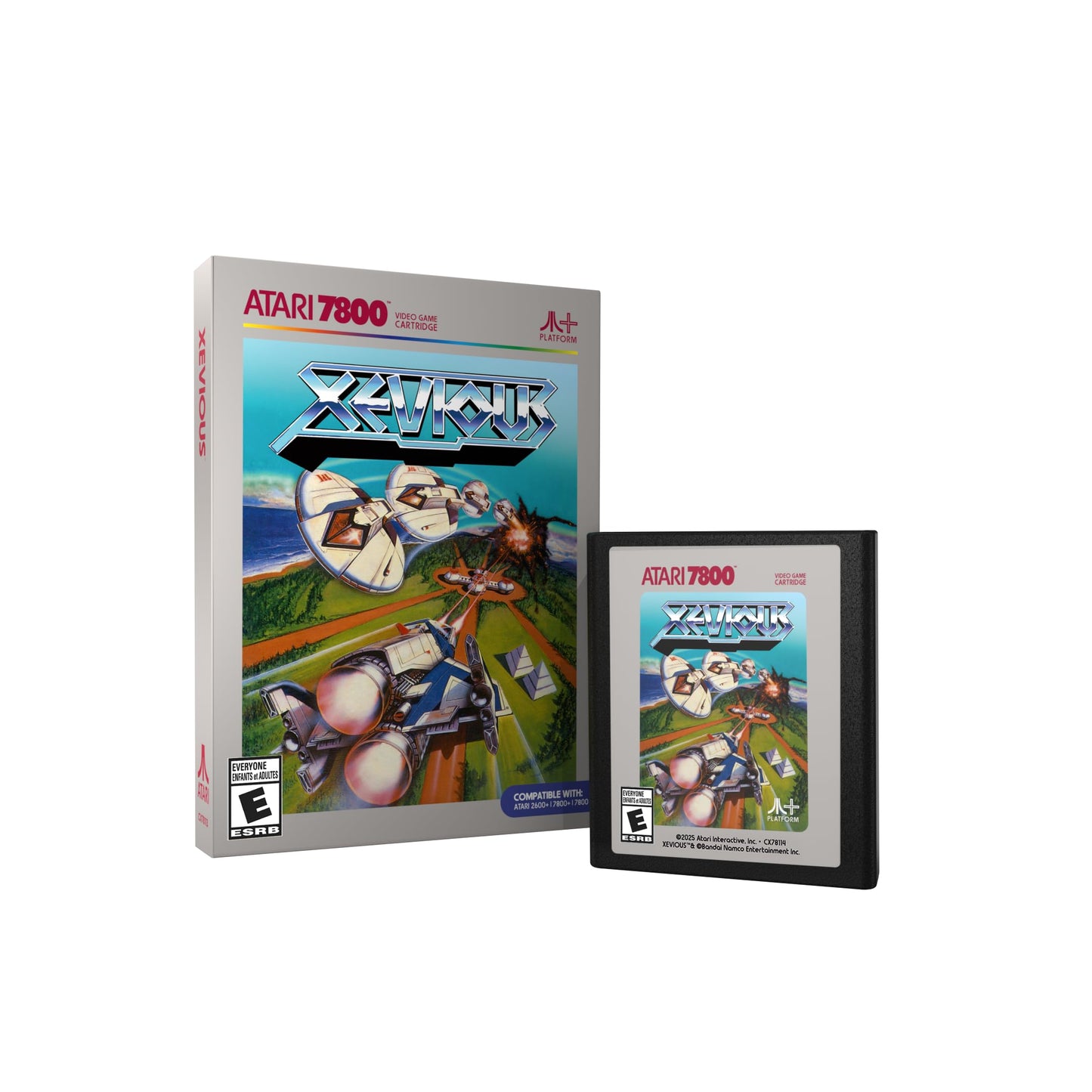 XEVIOUS 7800 - Atari 7800 Game Cartridge