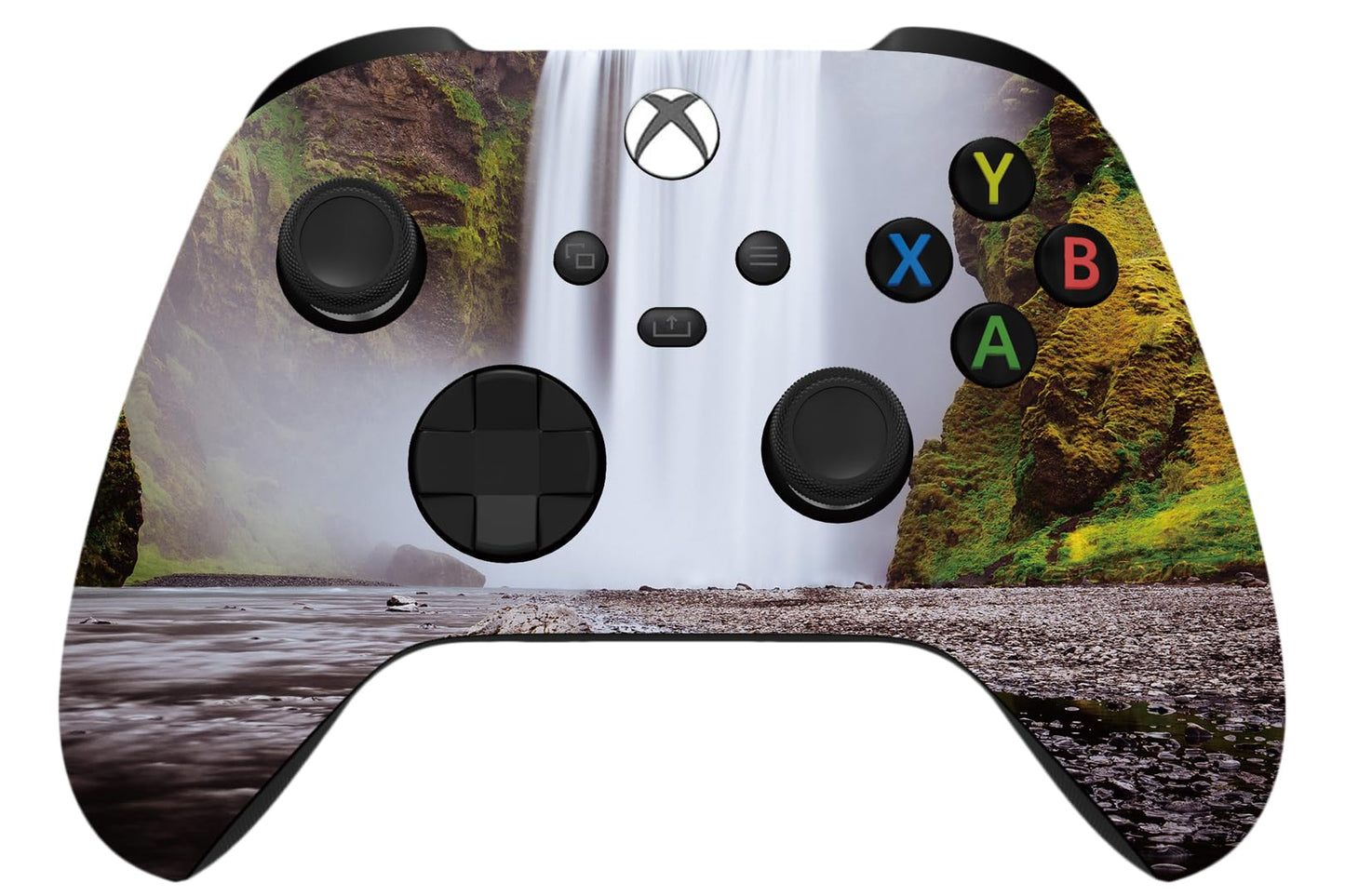 ProControllers LLC Wireless Custom Controller Compatible with PC Windows 10+ Series X/S & One (Series X/S Waterfall)