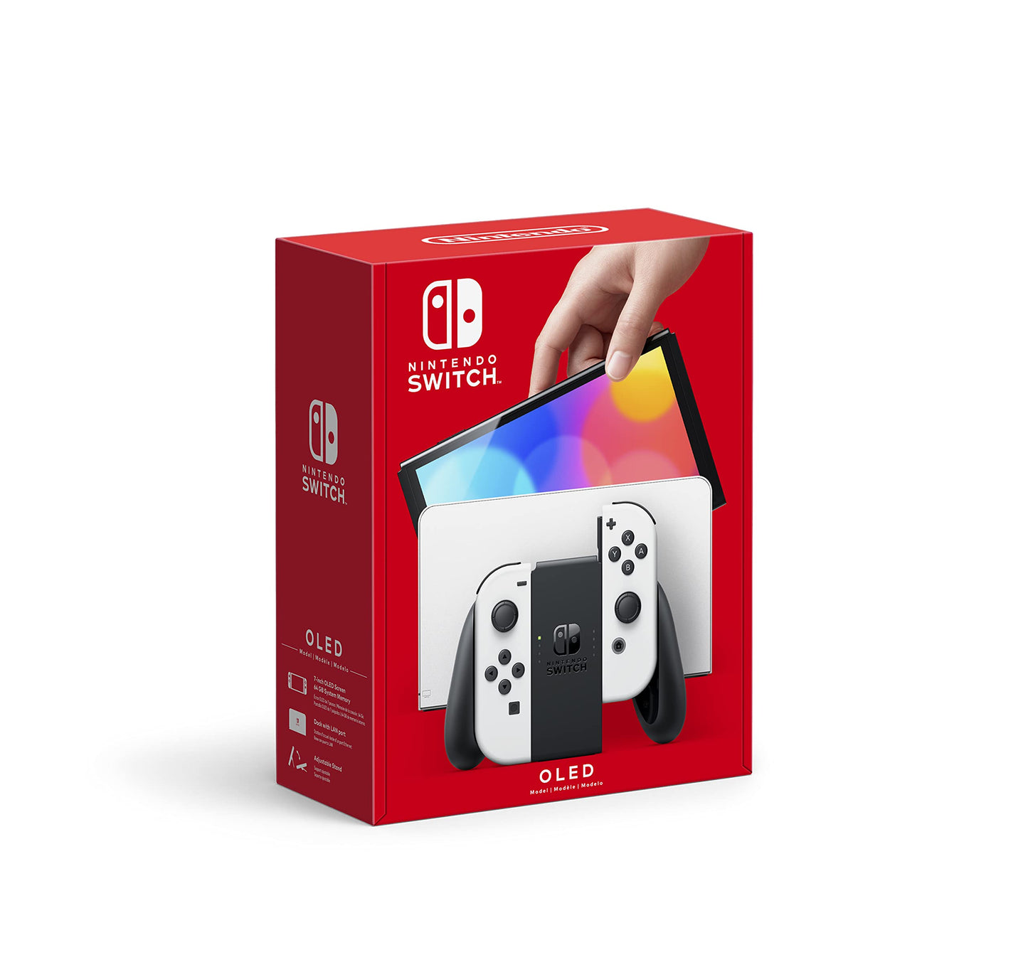 Nintendo Switch - OLED Model w White Joy-con