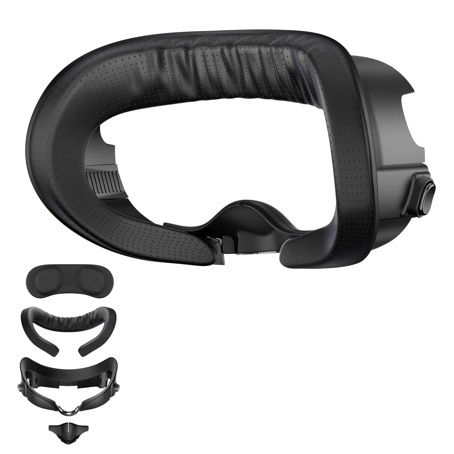 APEXINNO Adjustable Facial Interface for Meta/Oculus Quest 3 Accessories Face Cover with Breathable Foam Pads Light-Blocking Nose Pad Comfortable Cushion (Compatible Only with Meta Quest 3 Not 3S)