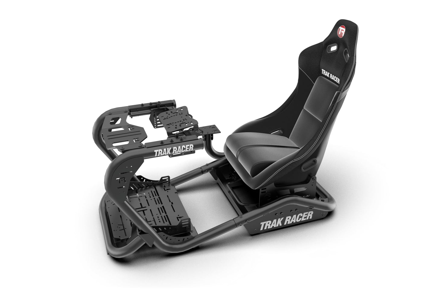 Trak Racer TR8 Pro Racing Simulator - Direct & Belt Drive Compatible, Adjustable Wheel Mount, Black TR8 Pro