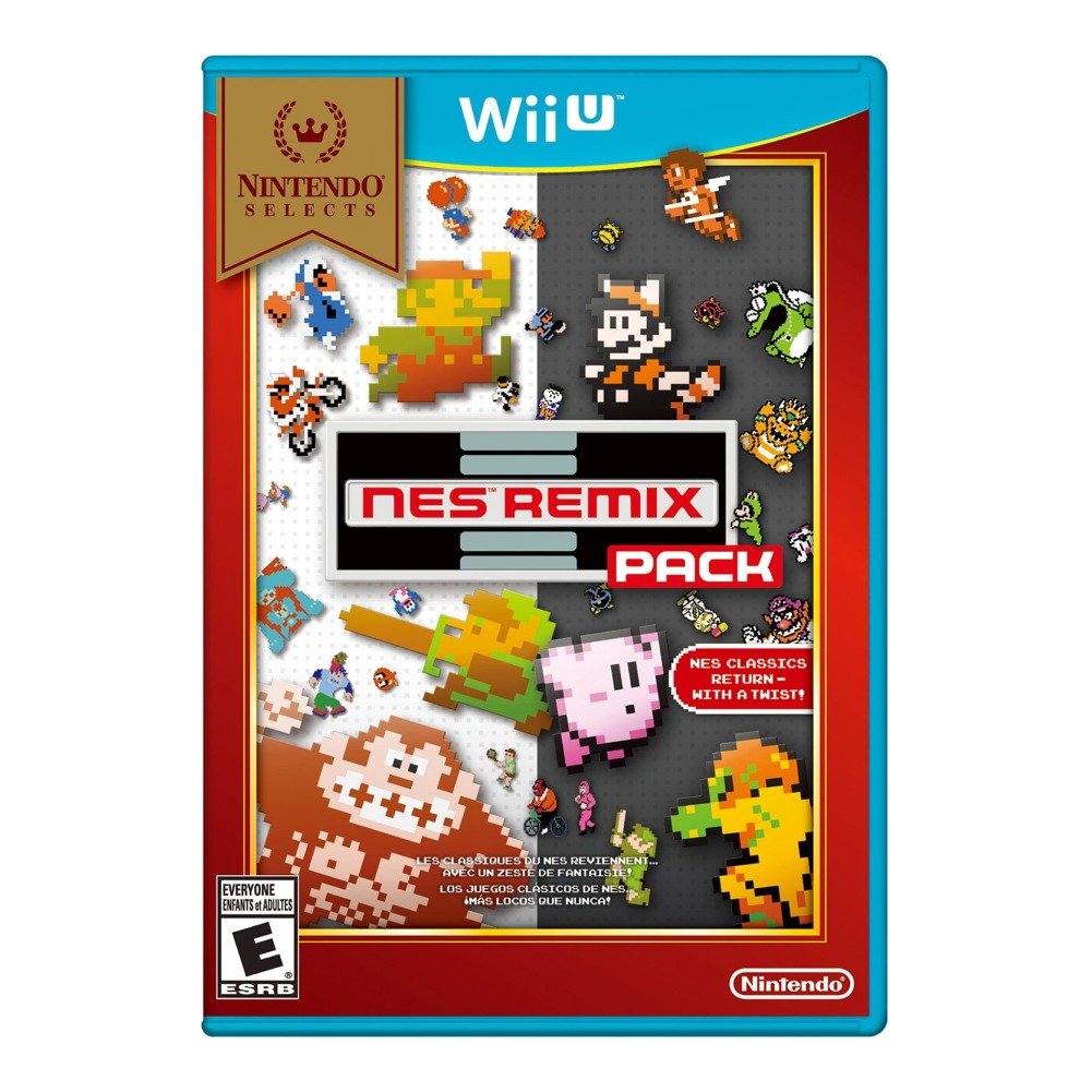 Nintendo Selects NES Remix Pack - Wii U Standard Edition, Model WUPPAFD2
