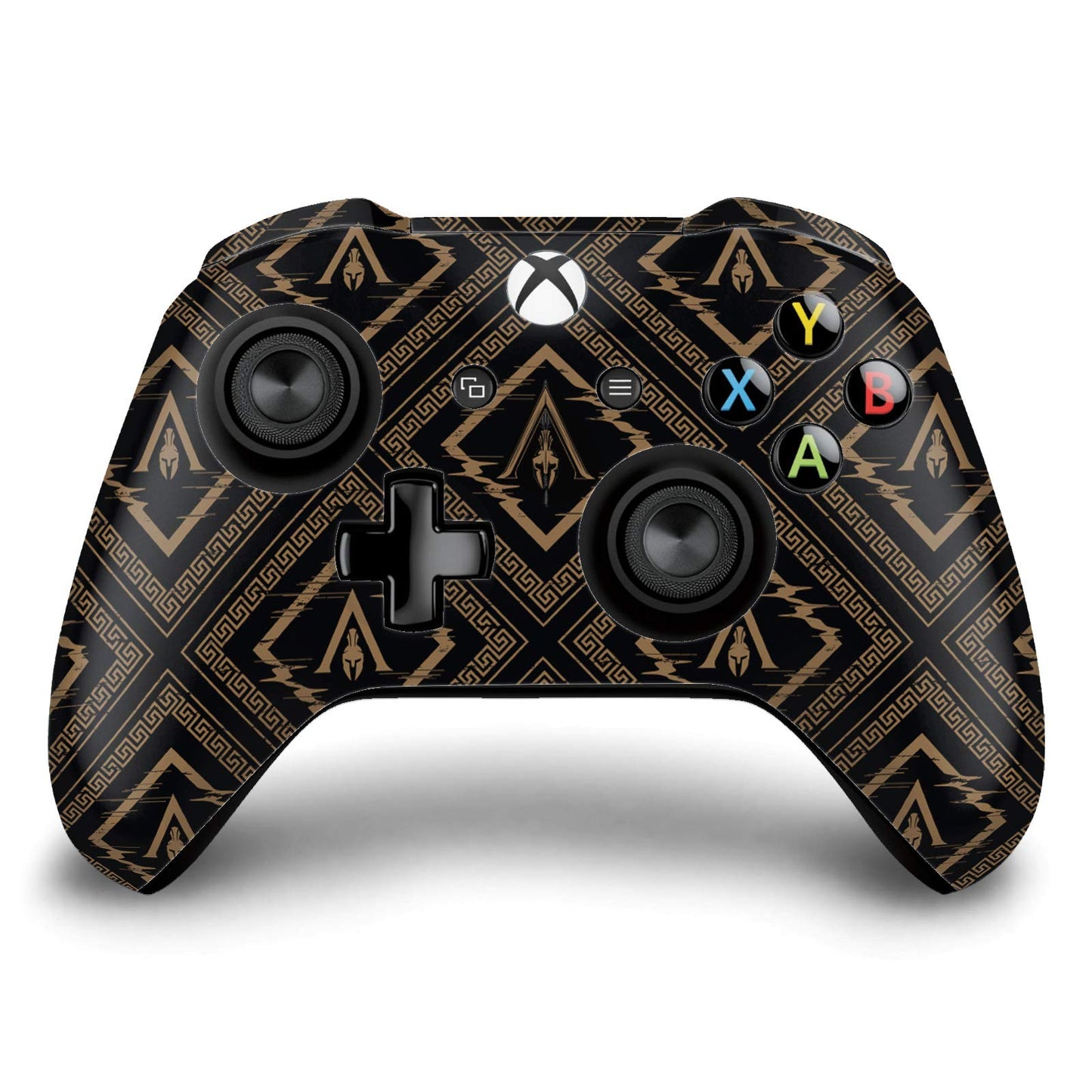 Head Case Designs Officially Licensed Assassins Creed Crest & Broken Spear Odyssey Artwork Vinyl Sticker Gaming Skin Decal Cover Compatible With Xbox One S / X Controller