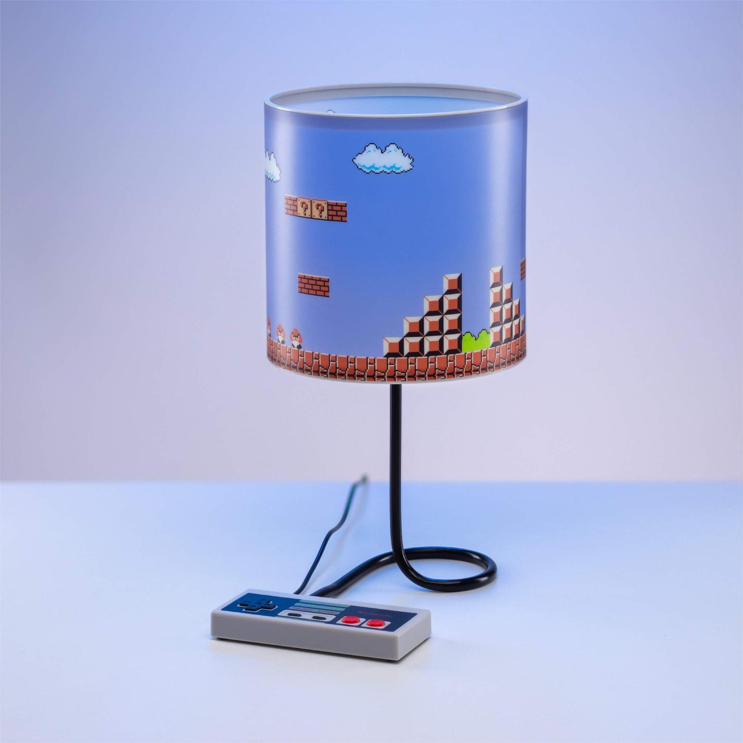 Paladone Super Mario Bros Lamp - Retro Black Light for Game Room - Model PP4938NN - Official Merchandise