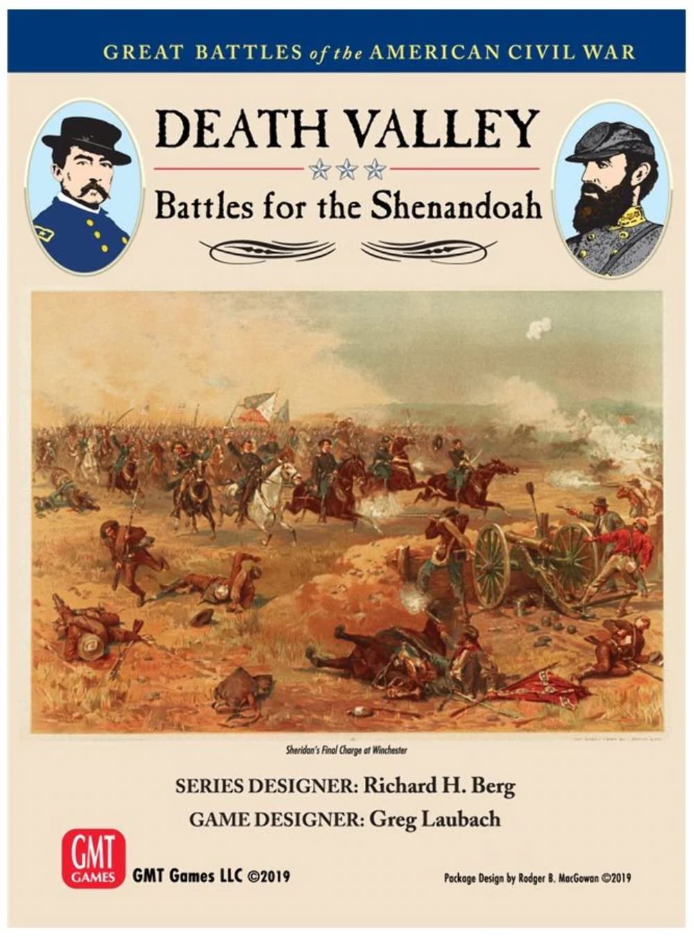 GMT Games Death Valley Board Game - Battles for The Shenandoah, Model 1909