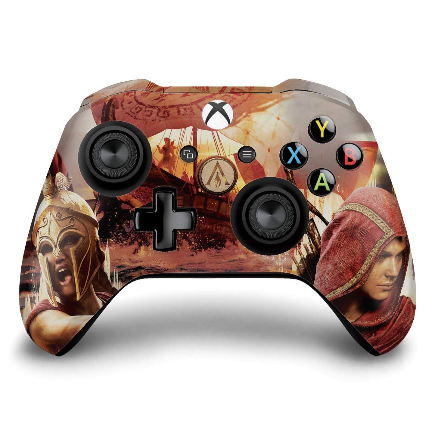 Head Case Designs Officially Licensed Assassins Creed Kassandra Odyssey Artwork Vinyl Sticker Gaming Skin Case Cover Compatible With Xbox One S / X Controller