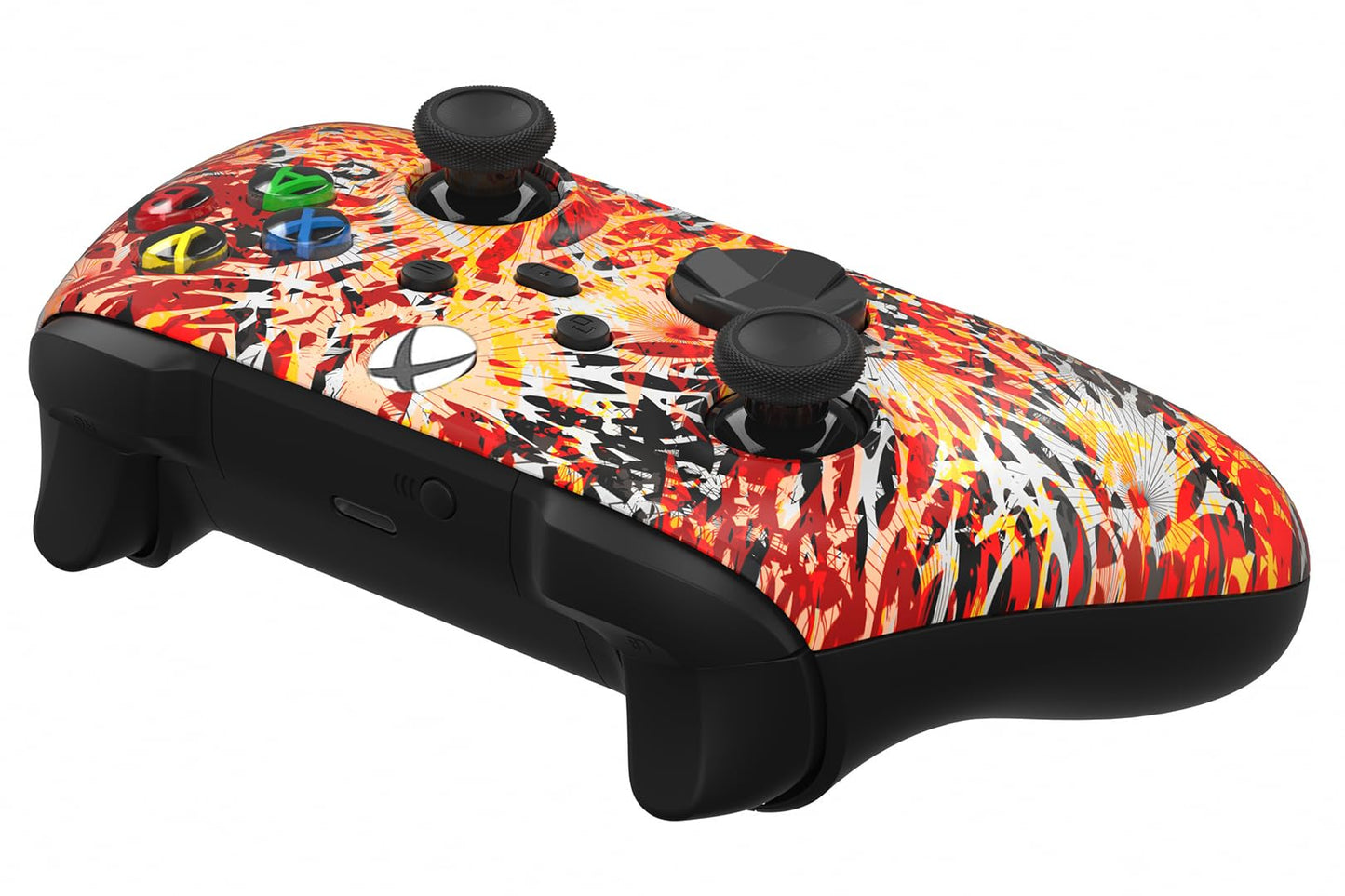 Custom Controllerzz Wireless Controller for Xbox Series X/S & One - Soft Touch Feel, X/S Solar Flare