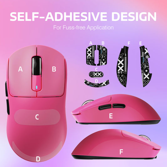 ATTACK SHARK X3 Lightweight Wireless Gaming Mouse - 26K DPI, Tri-Mode, Berry Red, 5 Programmable Buttons, PAW3395 Sensor