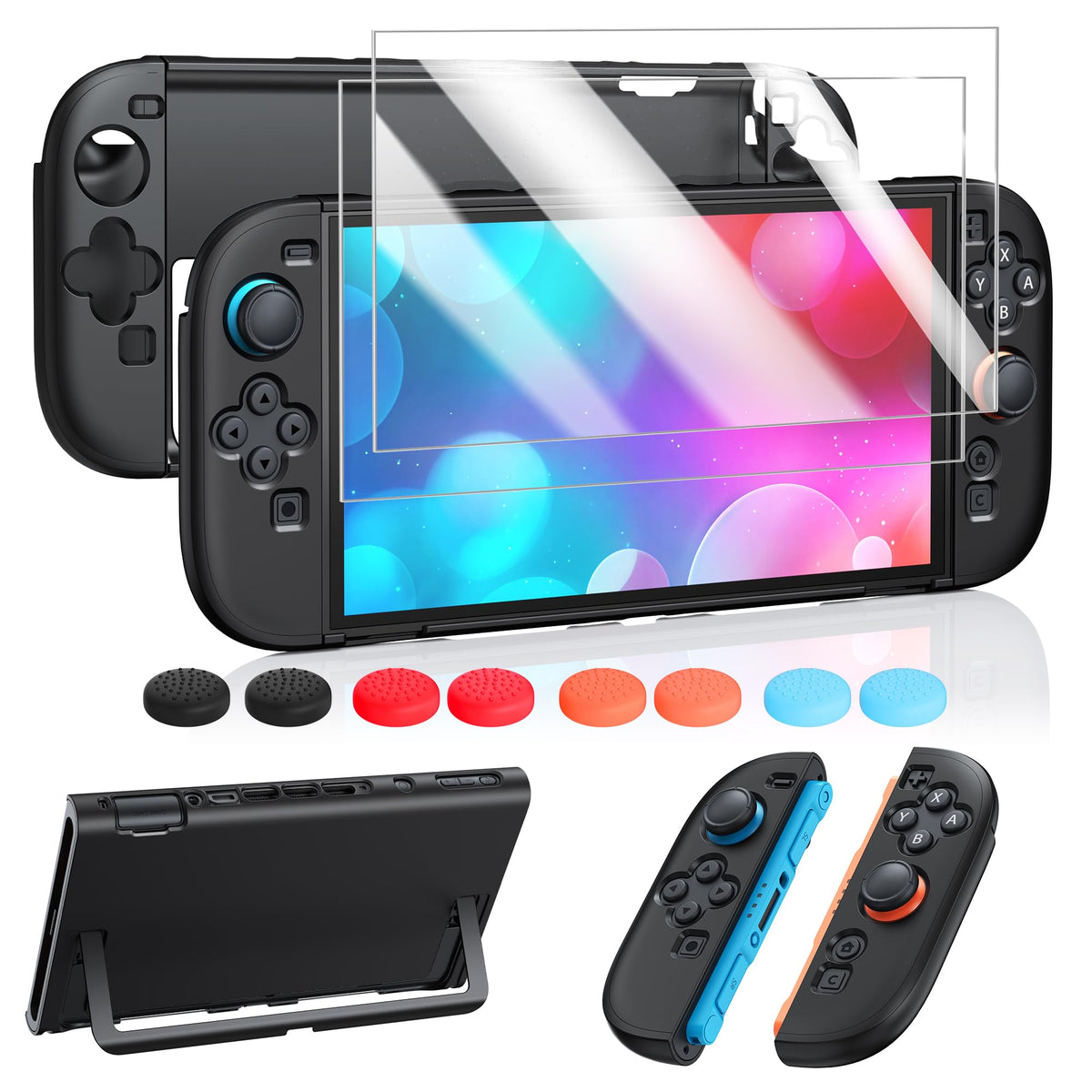 FYOUNG Protective Case for Nintendo Switch 2 2025, Slim Hard Shell for Switch 2 Accessories, Scratch&Shock Protection Cover with