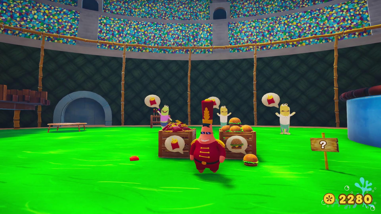 Bandai Namco SpongeBob SquarePants: The Patrick Star Game - PS4, Model 808451